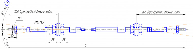 Трос SU-M-TT-075-01100
