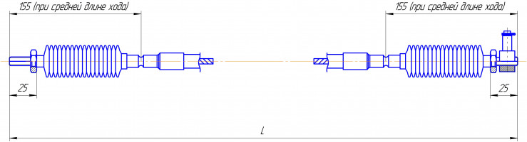 Трос SU-L-GG-130-11000