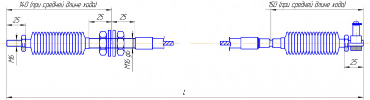Трос SU-L-TG-150-09800