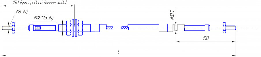 Трос SU-L-TG-050-02100